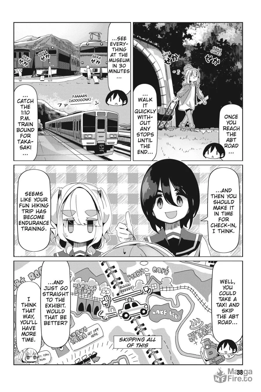 Read Laid-Back Camp chapter 89 image 9 on Lezhin