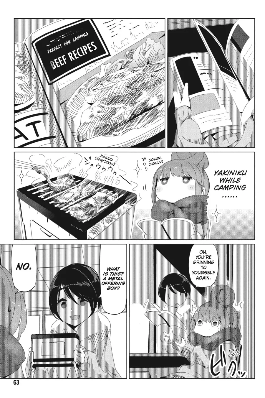 Read Laid-Back Camp chapter 9 image 10 on Lezhin