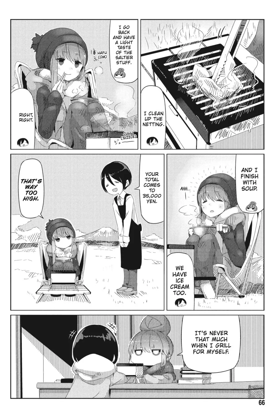 Read Laid-Back Camp chapter 9 image 13 on Lezhin