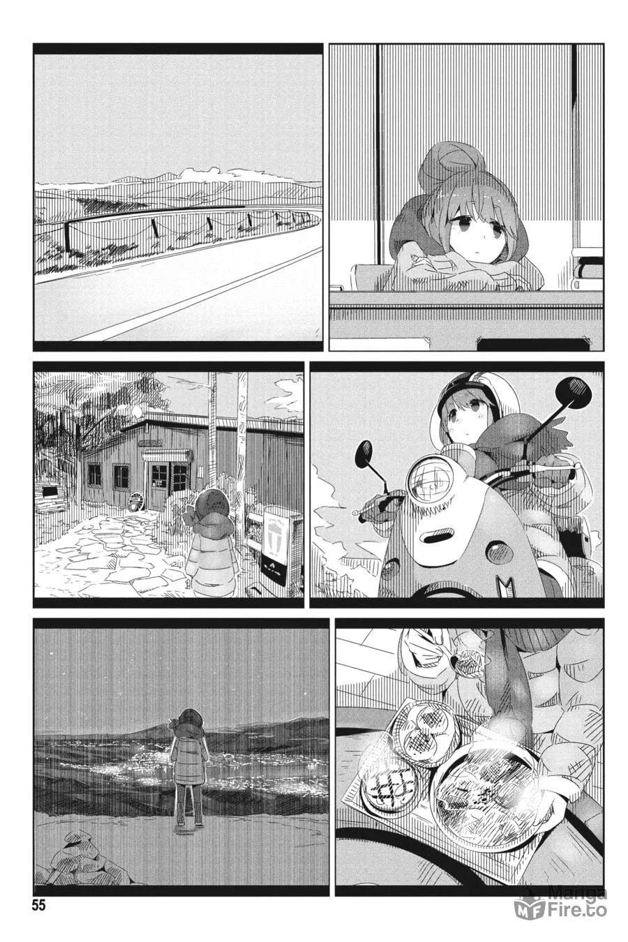 Read Laid-Back Camp chapter 9 image 2 on Lezhin