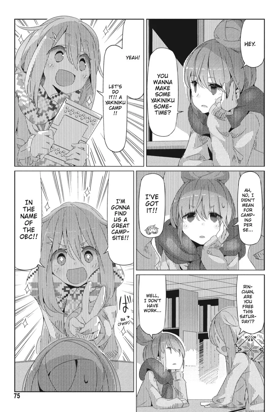 Read Laid-Back Camp chapter 9 image 22 on Lezhin