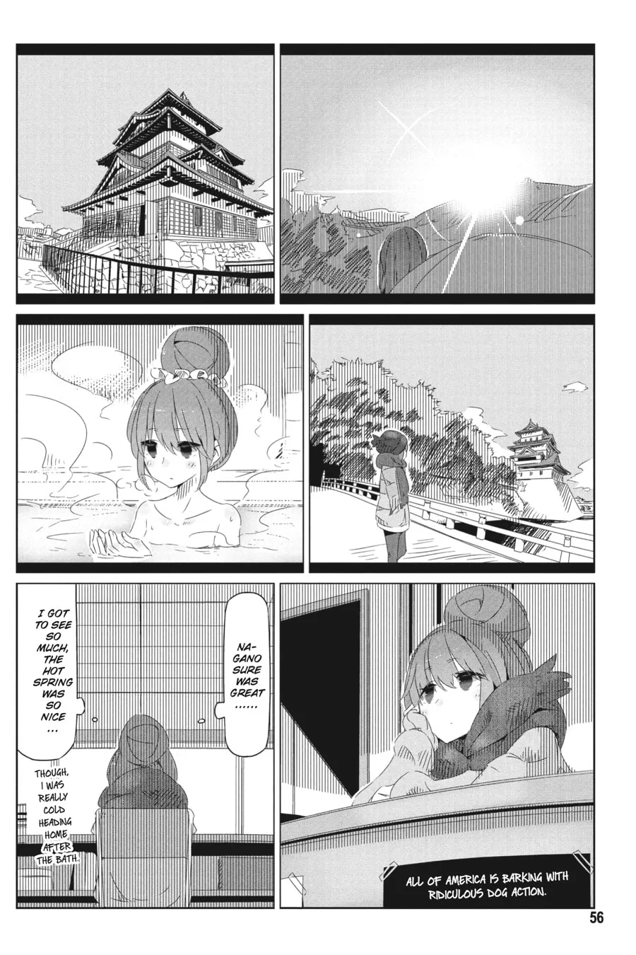 Read Laid-Back Camp chapter 9 image 3 on Lezhin