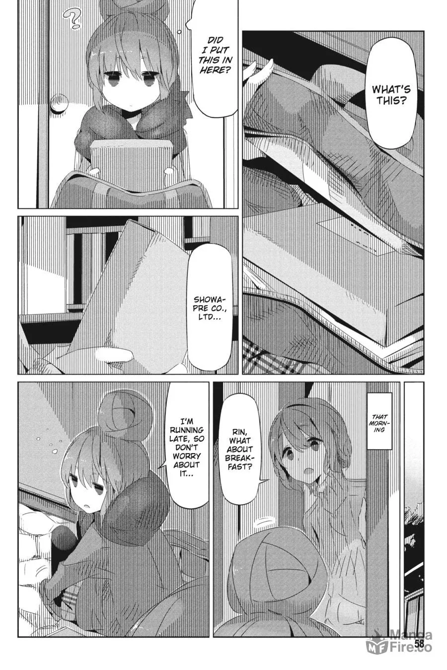 Read Laid-Back Camp chapter 9 image 5 on Lezhin