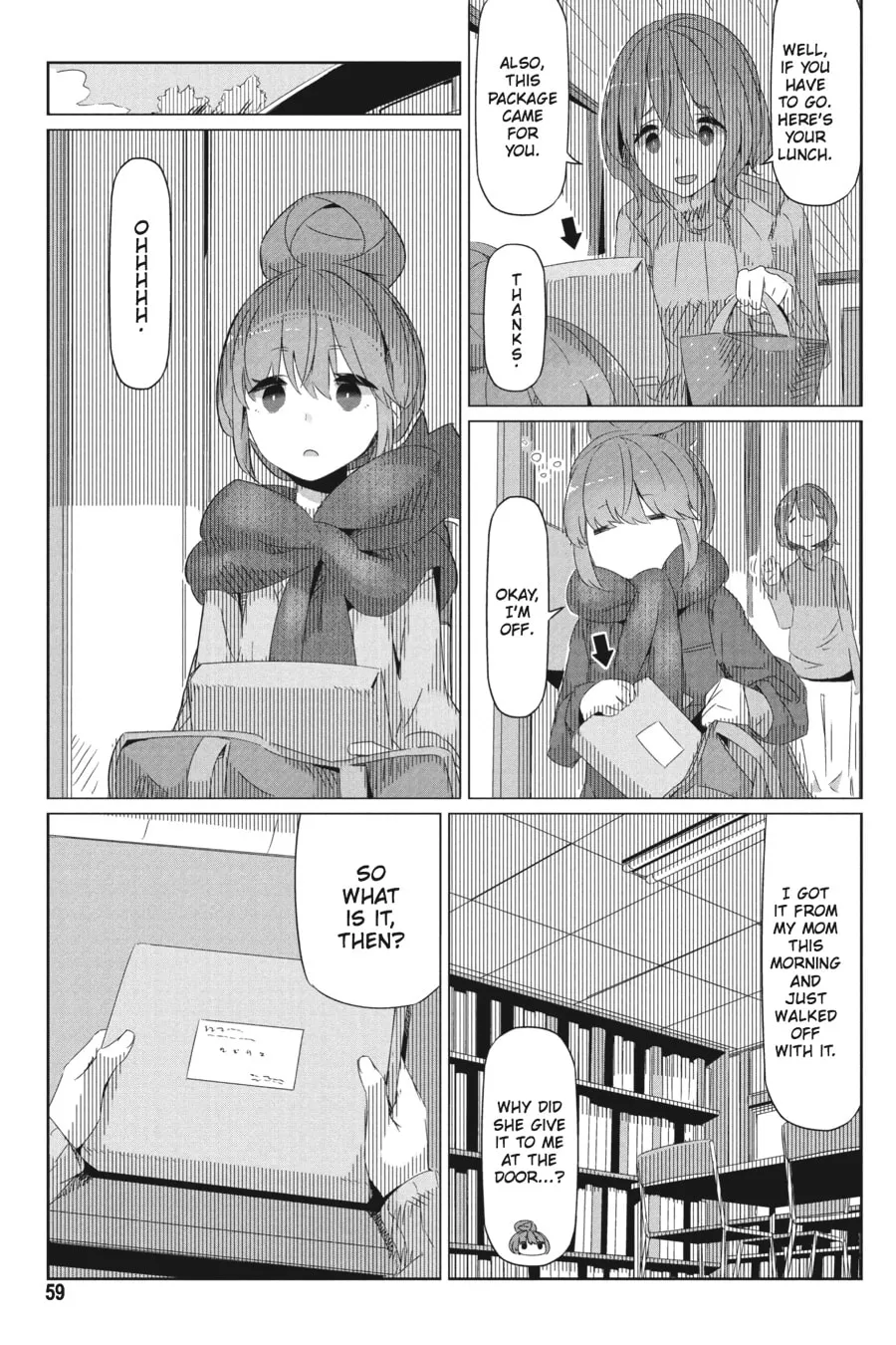 Read Laid-Back Camp chapter 9 image 6 on Lezhin