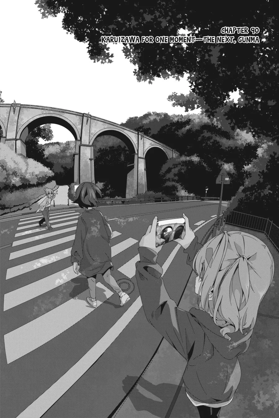 Read Laid-Back Camp chapter 90 image 1 on Lezhin