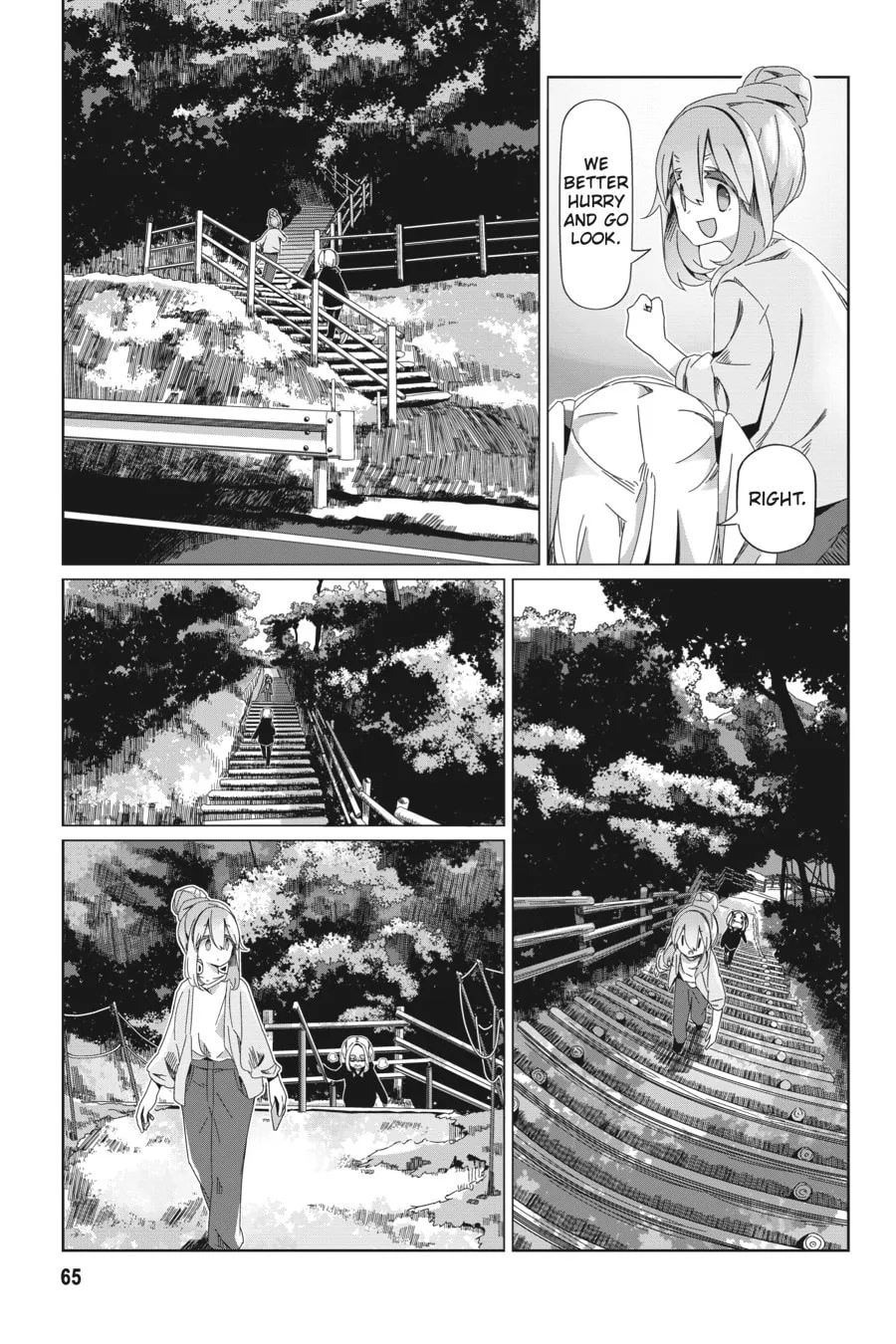 Read Laid-Back Camp chapter 90 image 10 on Lezhin