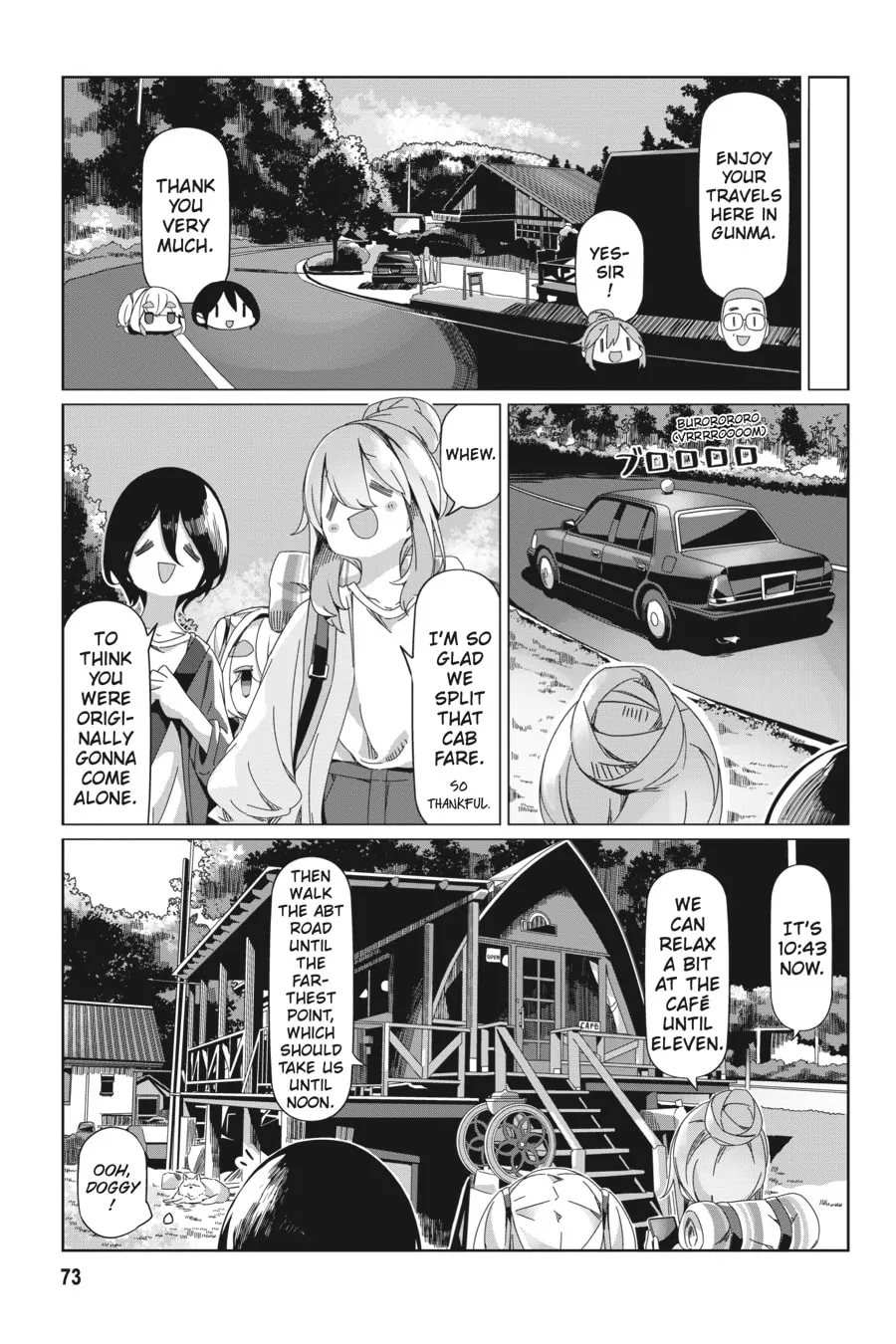 Read Laid-Back Camp chapter 90 image 18 on Lezhin