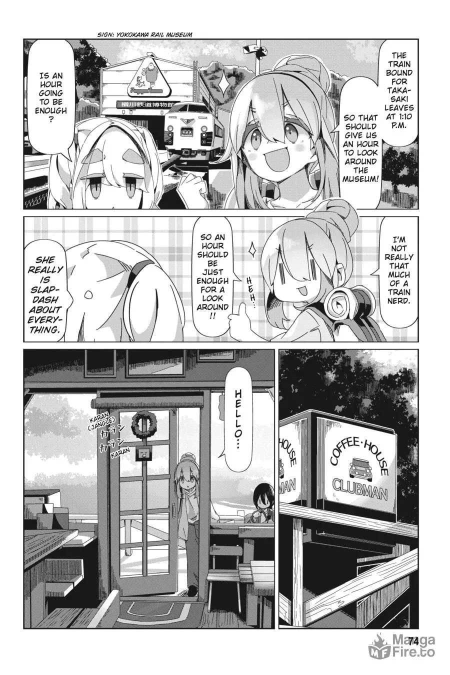 Read Laid-Back Camp chapter 90 image 19 on Lezhin