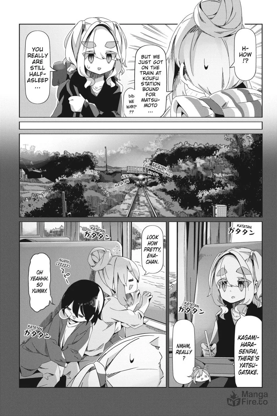 Read Laid-Back Camp chapter 90 image 2 on Lezhin