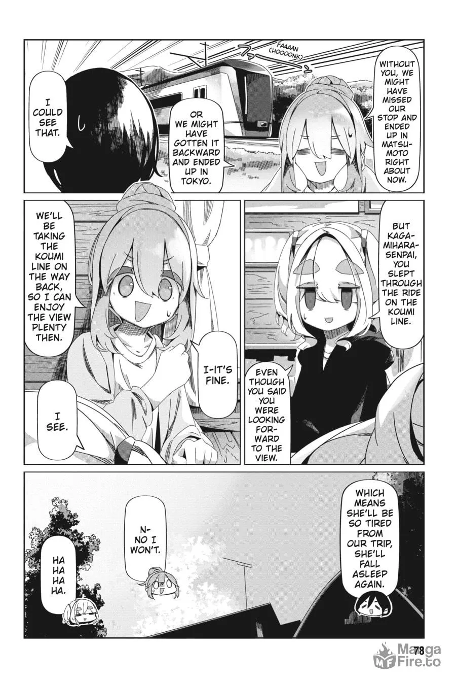 Read Laid-Back Camp chapter 90 image 23 on Lezhin