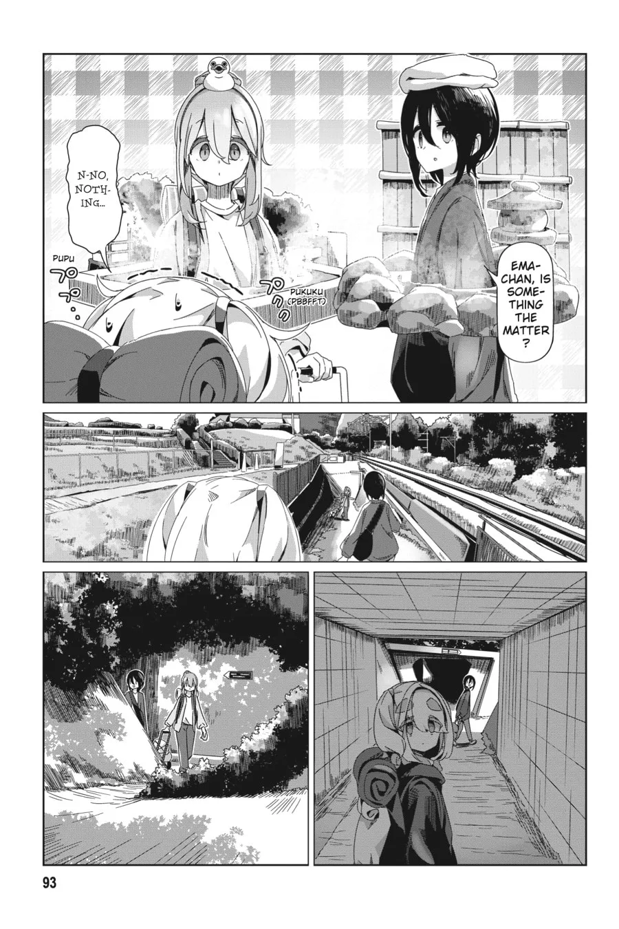 Read Laid-Back Camp chapter 91 image 12 on Lezhin