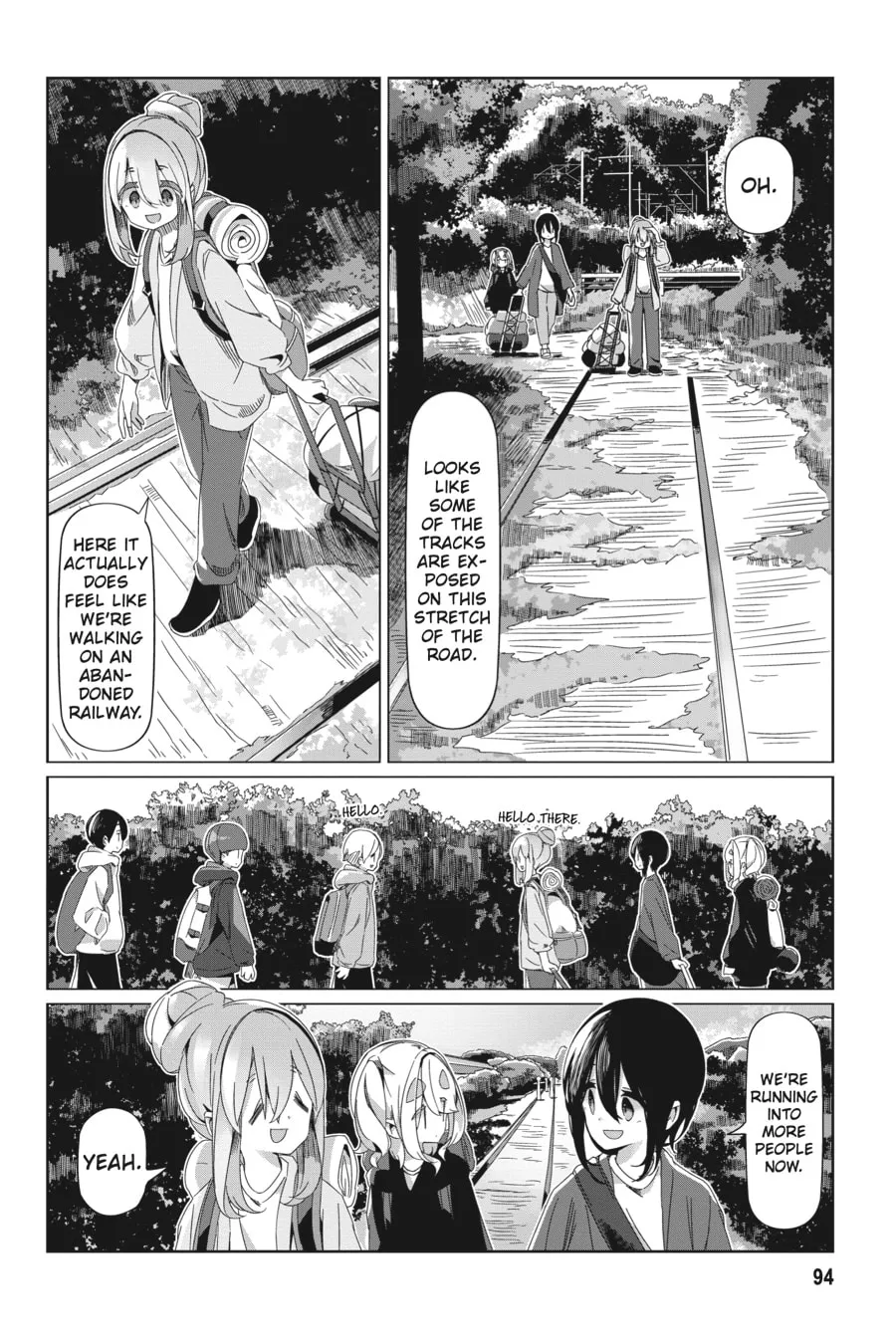 Read Laid-Back Camp chapter 91 image 13 on Lezhin