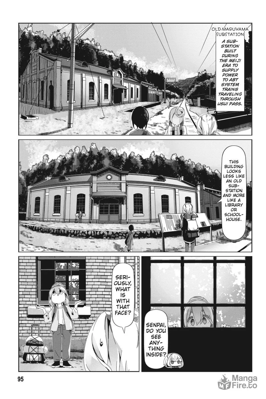 Read Laid-Back Camp chapter 91 image 14 on Lezhin