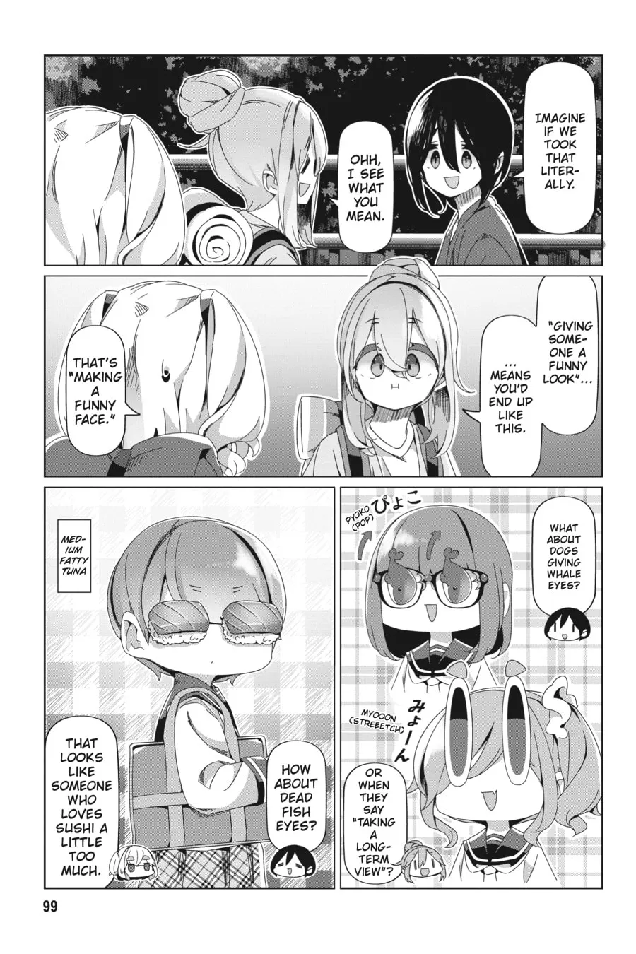 Read Laid-Back Camp chapter 91 image 18 on Lezhin