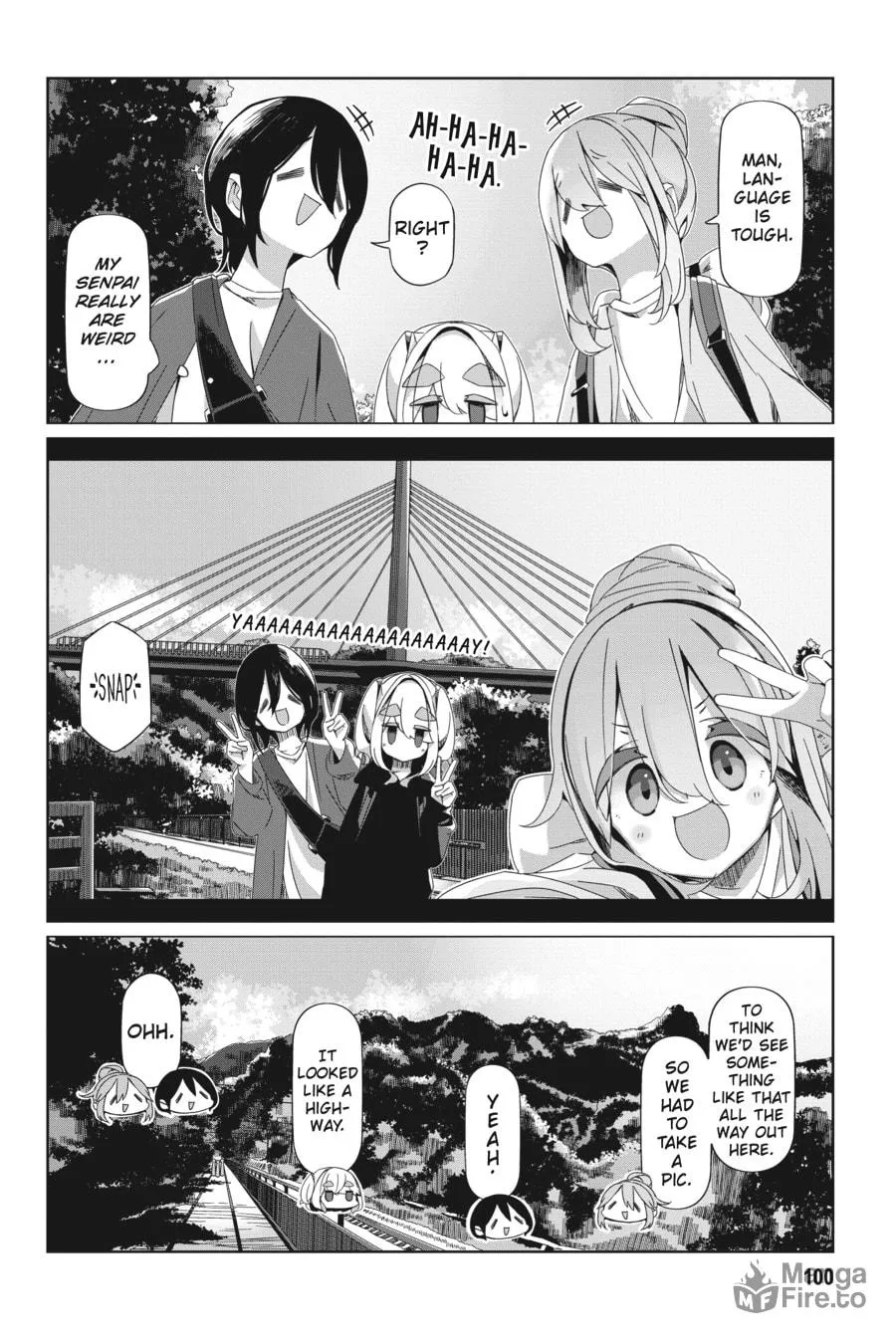 Read Laid-Back Camp chapter 91 image 19 on Lezhin