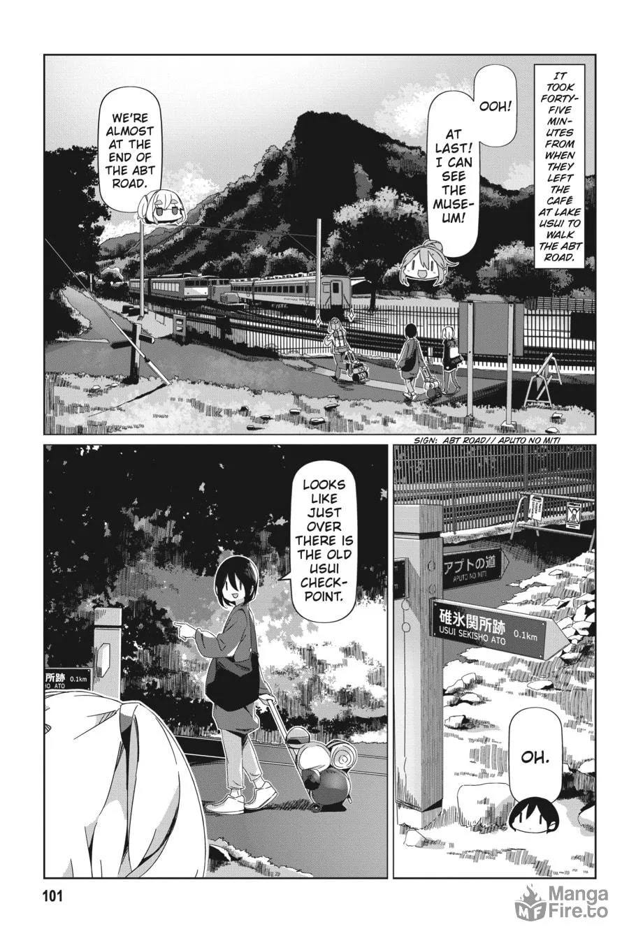 Read Laid-Back Camp chapter 91 image 20 on Lezhin