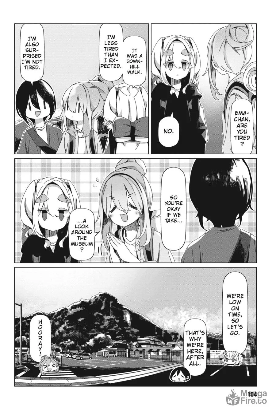 Read Laid-Back Camp chapter 91 image 23 on Lezhin