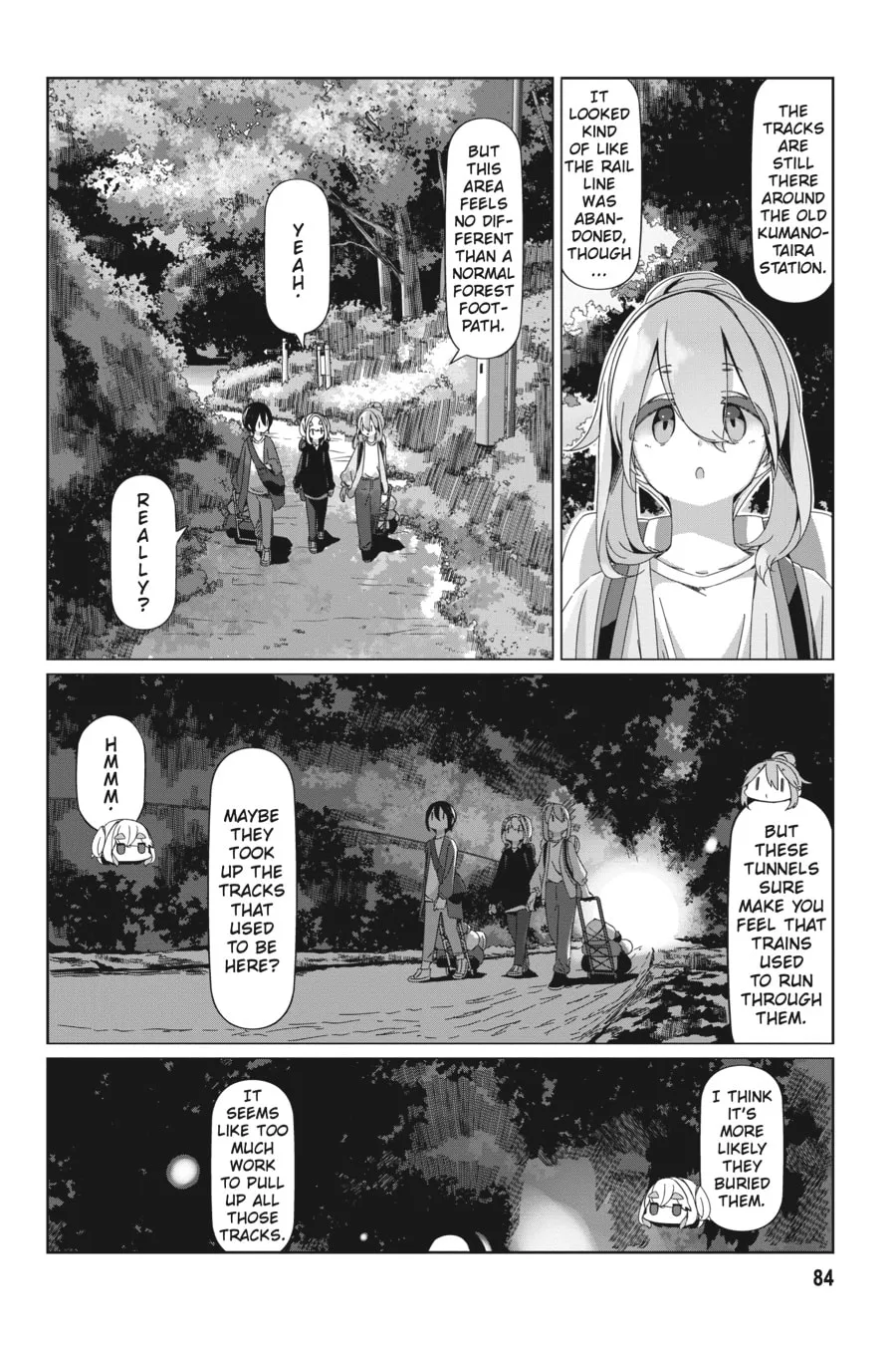 Read Laid-Back Camp chapter 91 image 3 on Lezhin