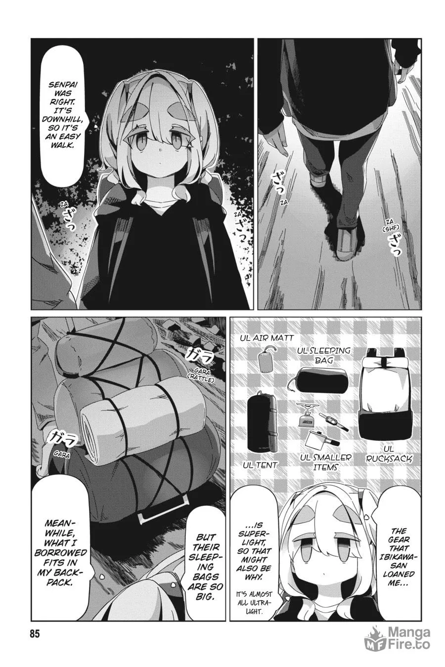 Read Laid-Back Camp chapter 91 image 4 on Lezhin