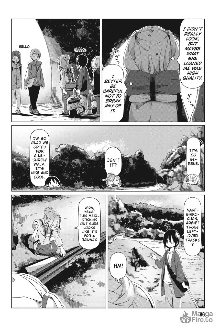 Read Laid-Back Camp chapter 91 image 5 on Lezhin