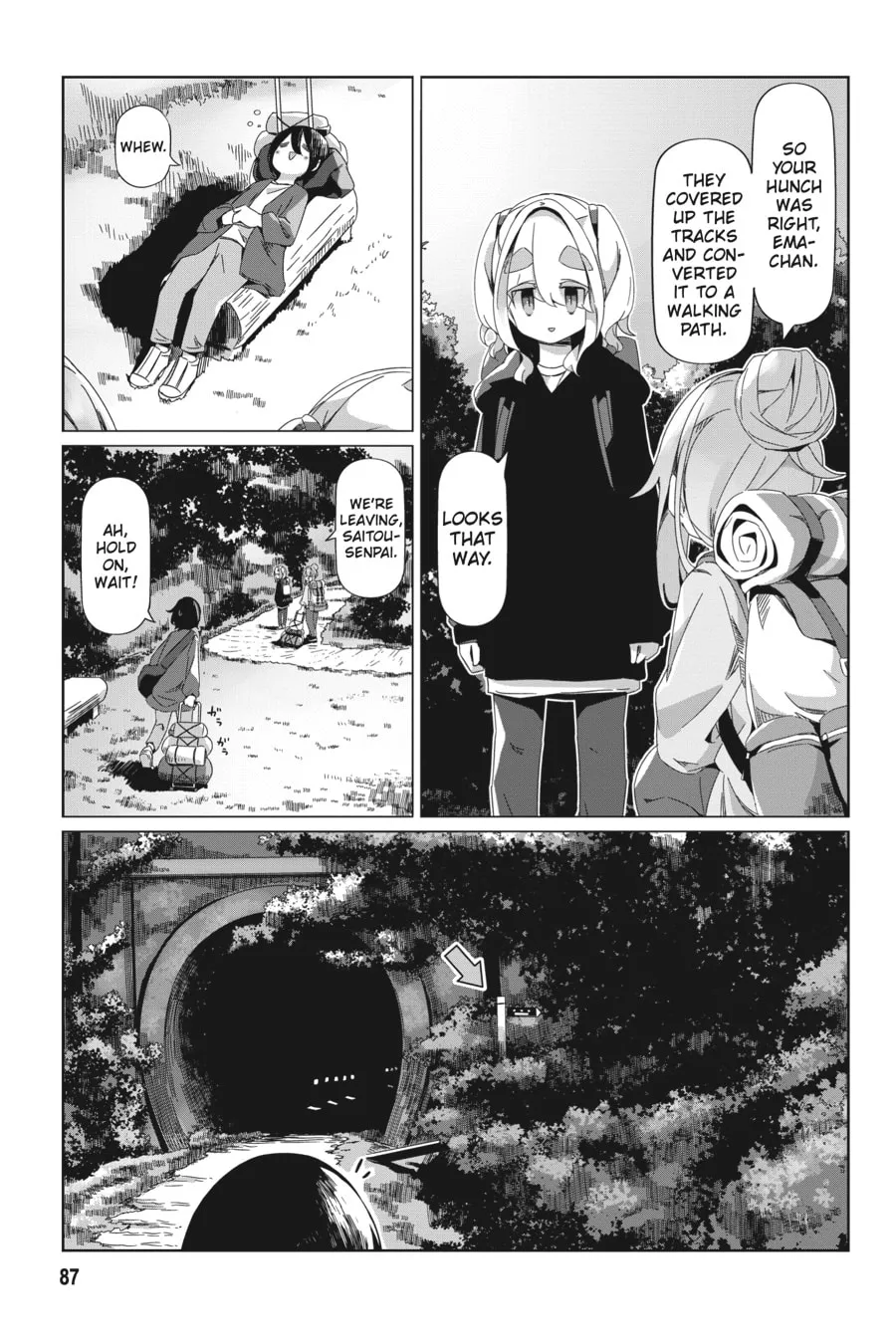 Read Laid-Back Camp chapter 91 image 6 on Lezhin