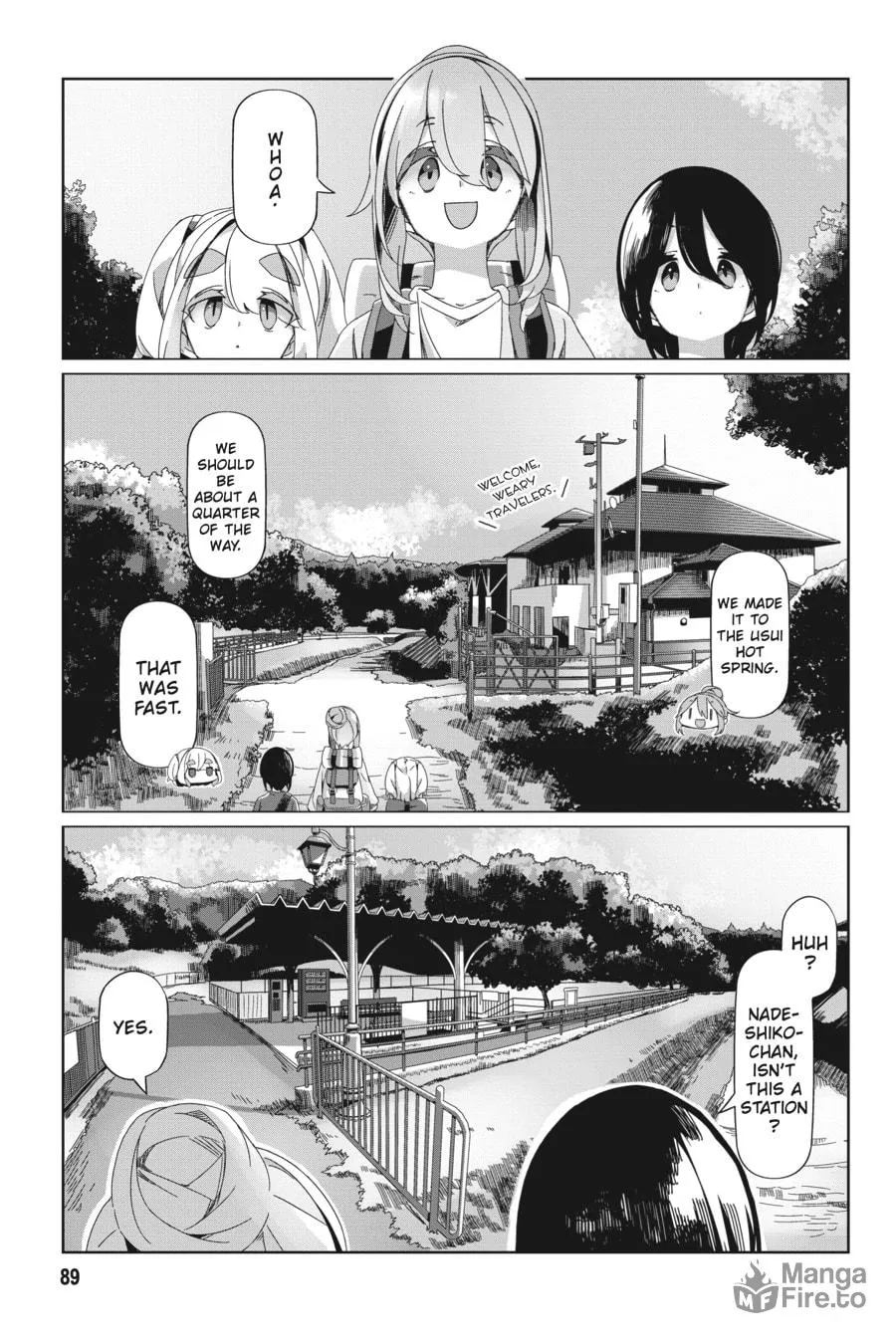 Read Laid-Back Camp chapter 91 image 8 on Lezhin