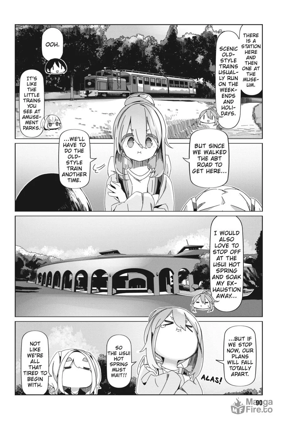 Read Laid-Back Camp chapter 91 image 9 on Lezhin