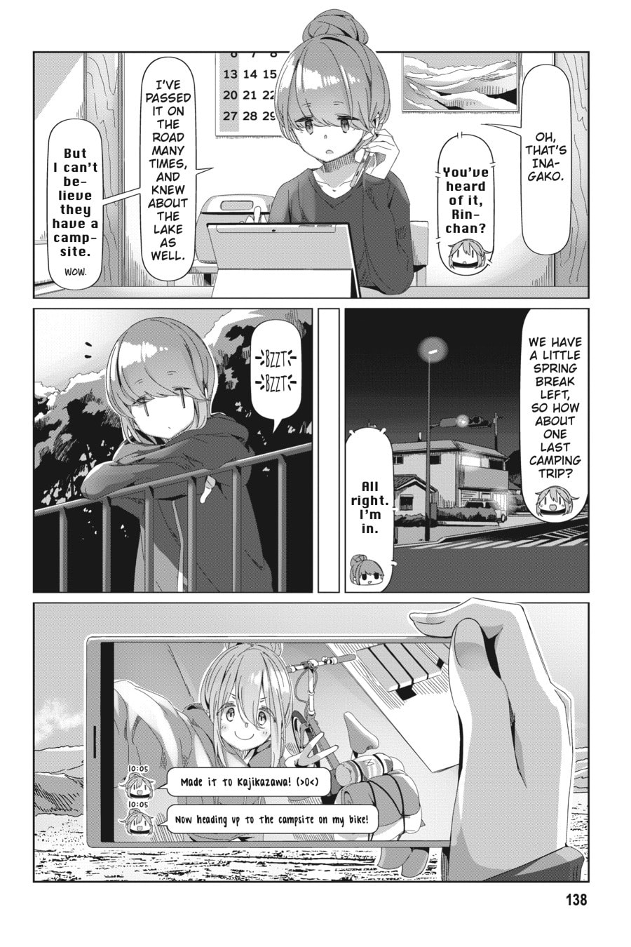 Read Laid-Back Camp chapter 92.1 image 5 on Lezhin