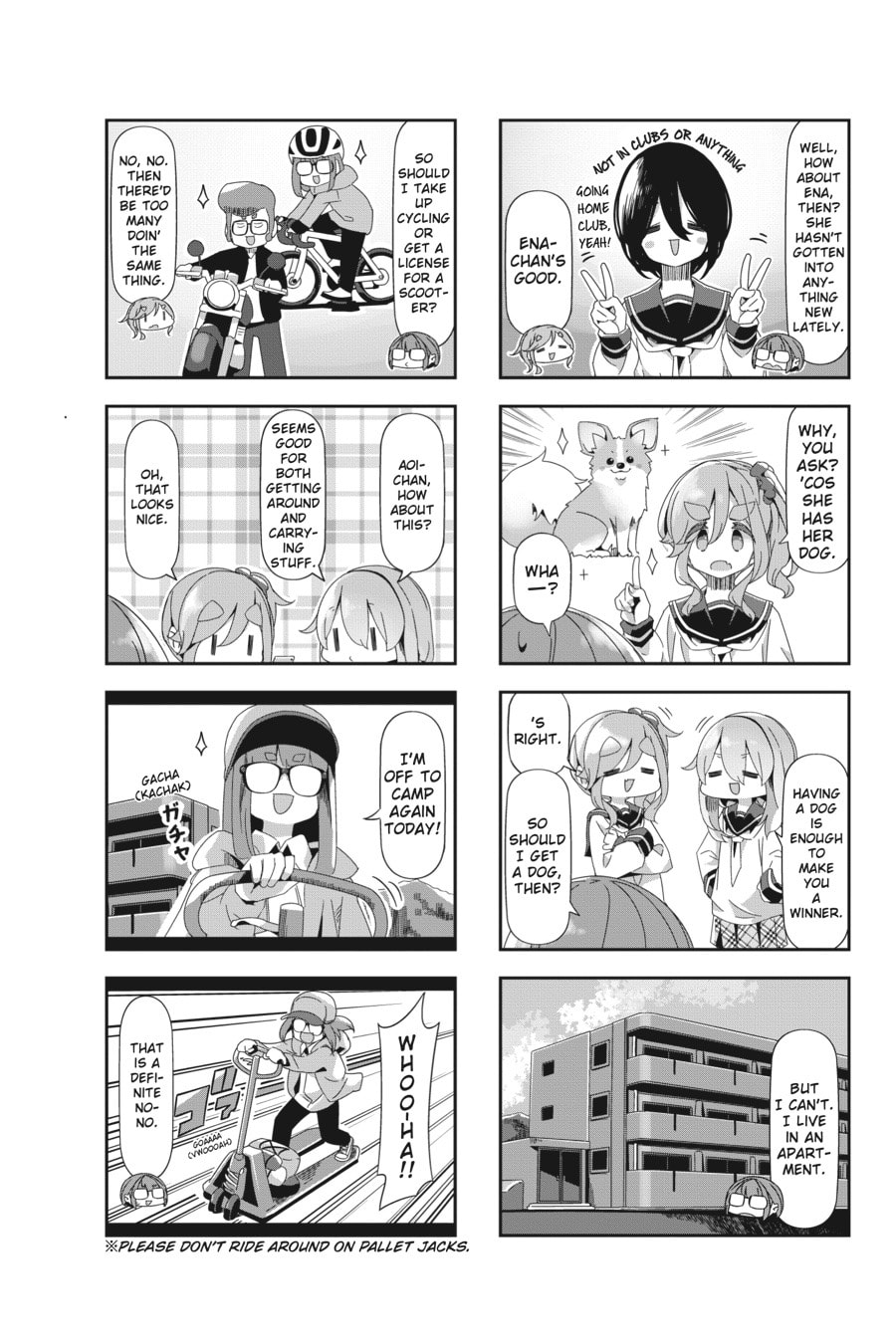Read Laid-Back Camp chapter 92.2 image 6 on Lezhin