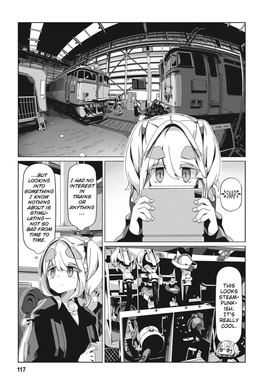 Read Laid-Back Camp chapter 92 image 10 on Lezhin