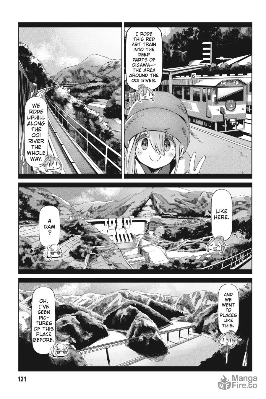 Read Laid-Back Camp chapter 92 image 14 on Lezhin