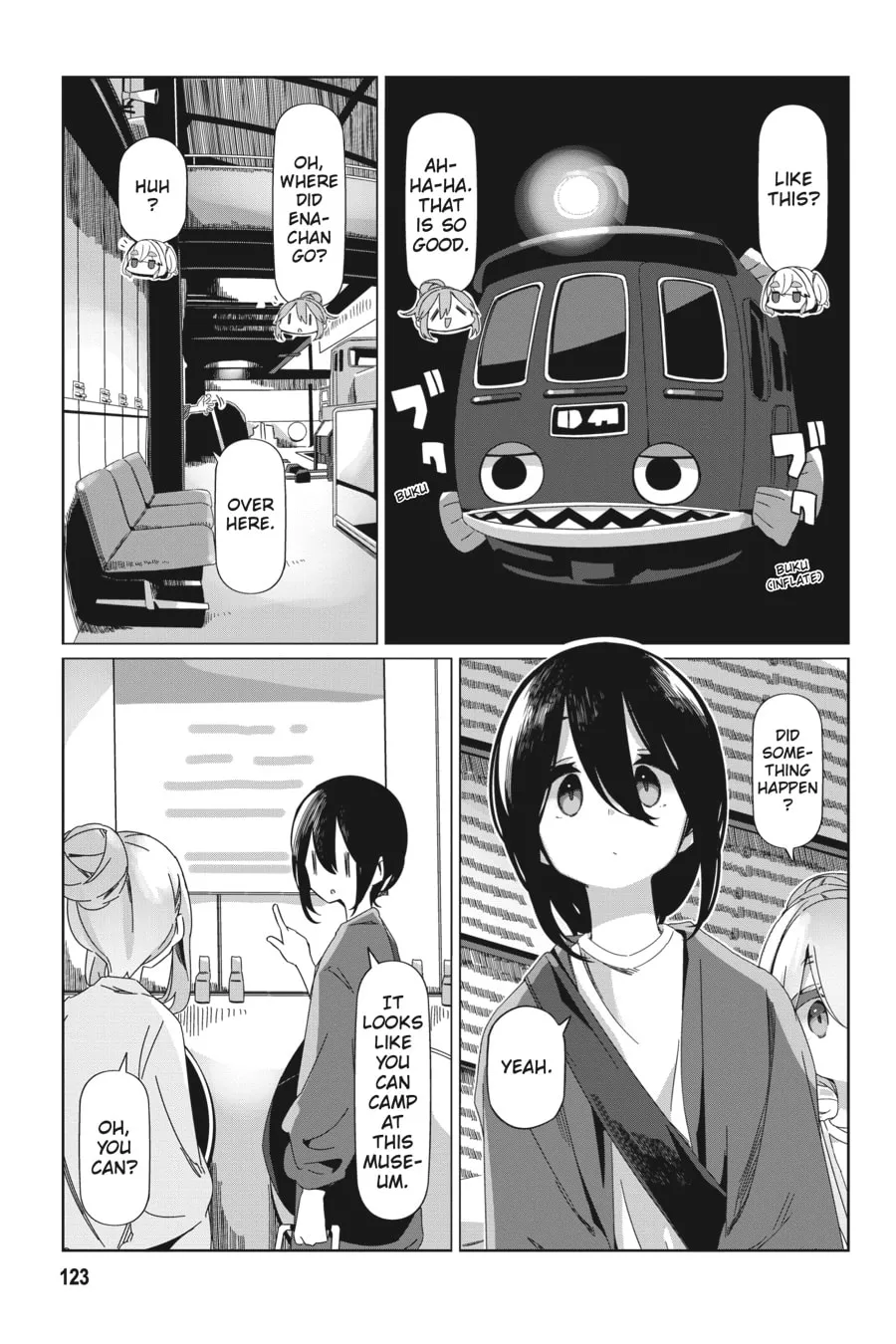 Read Laid-Back Camp chapter 92 image 16 on Lezhin