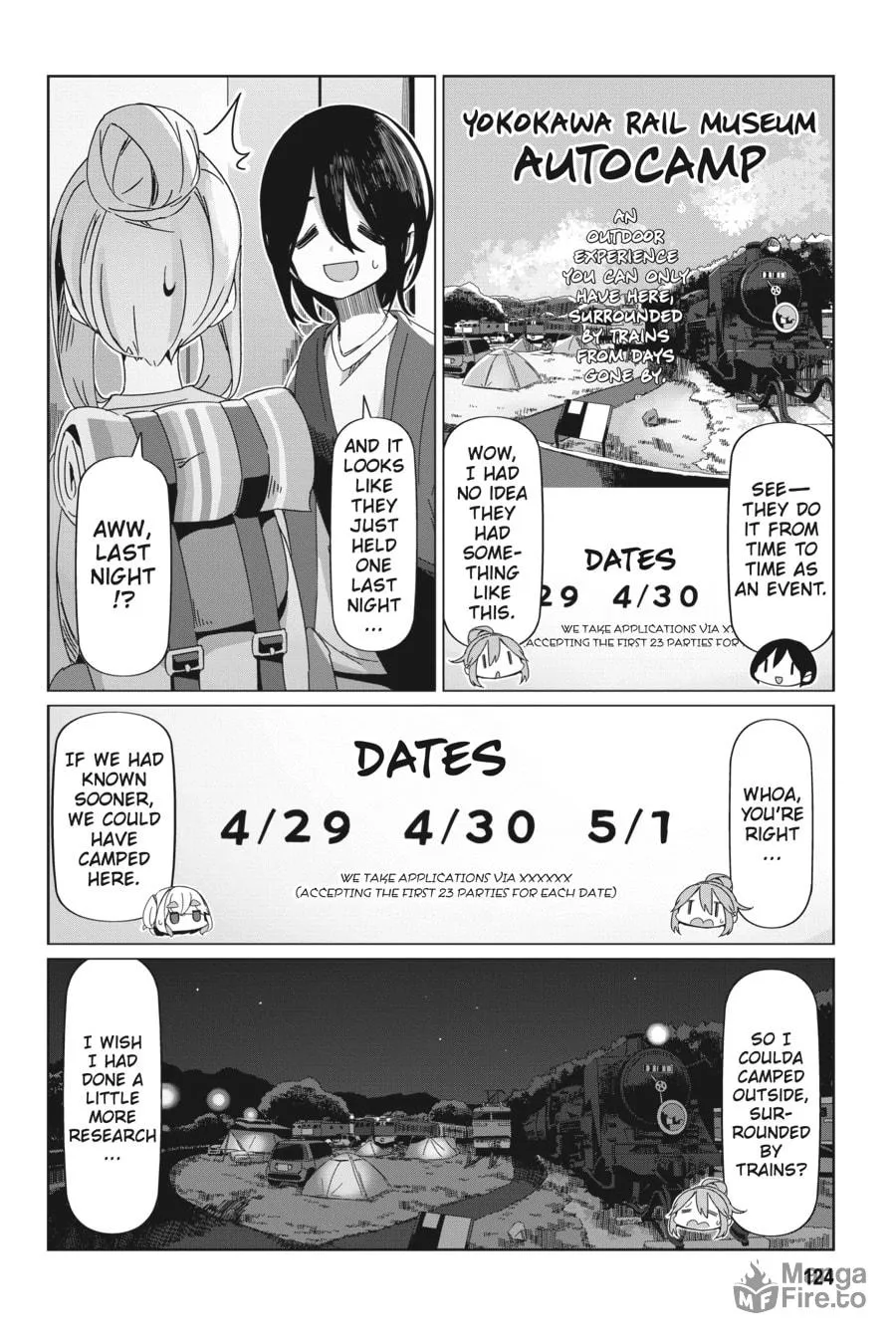 Read Laid-Back Camp chapter 92 image 17 on Lezhin