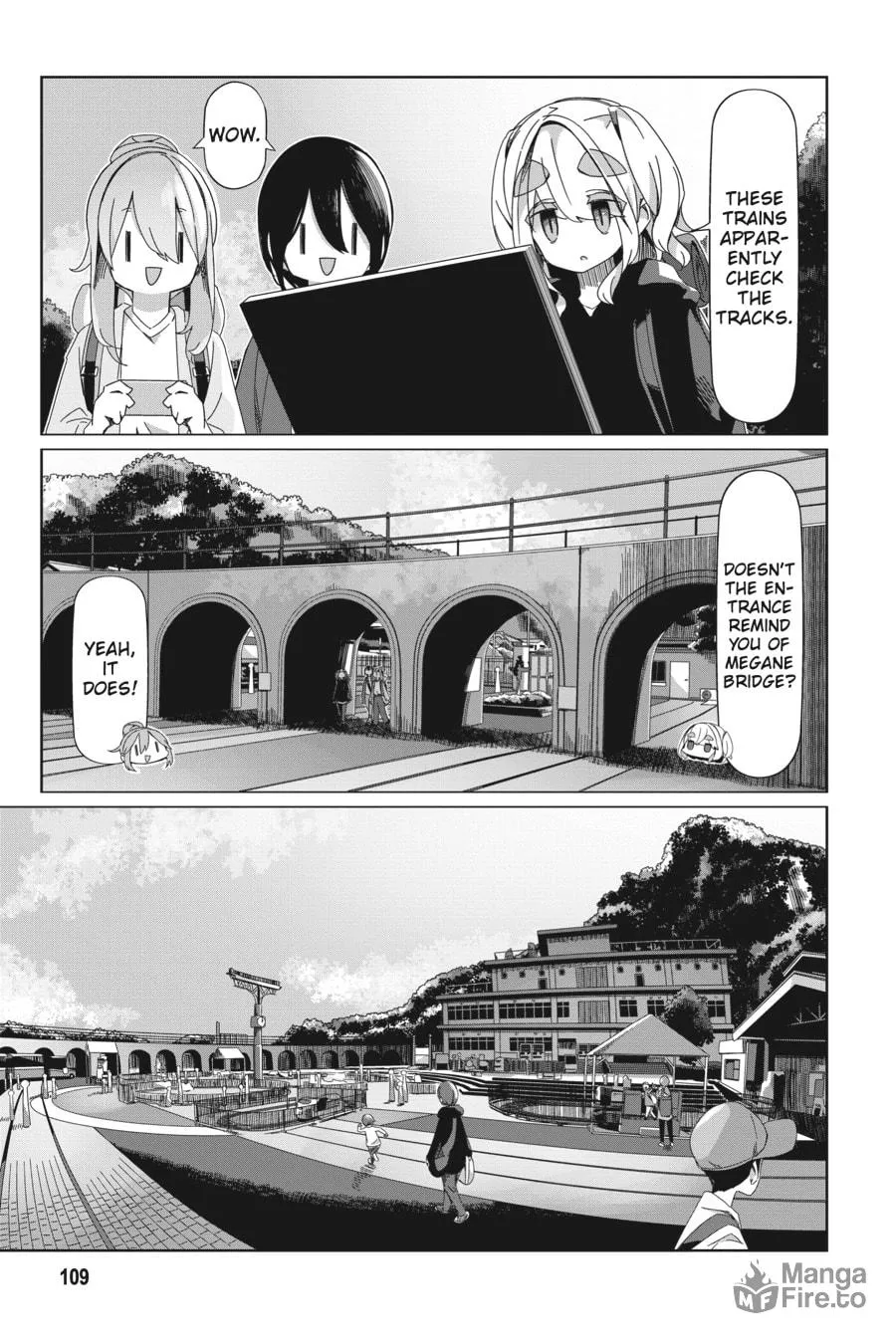Read Laid-Back Camp chapter 92 image 2 on Lezhin