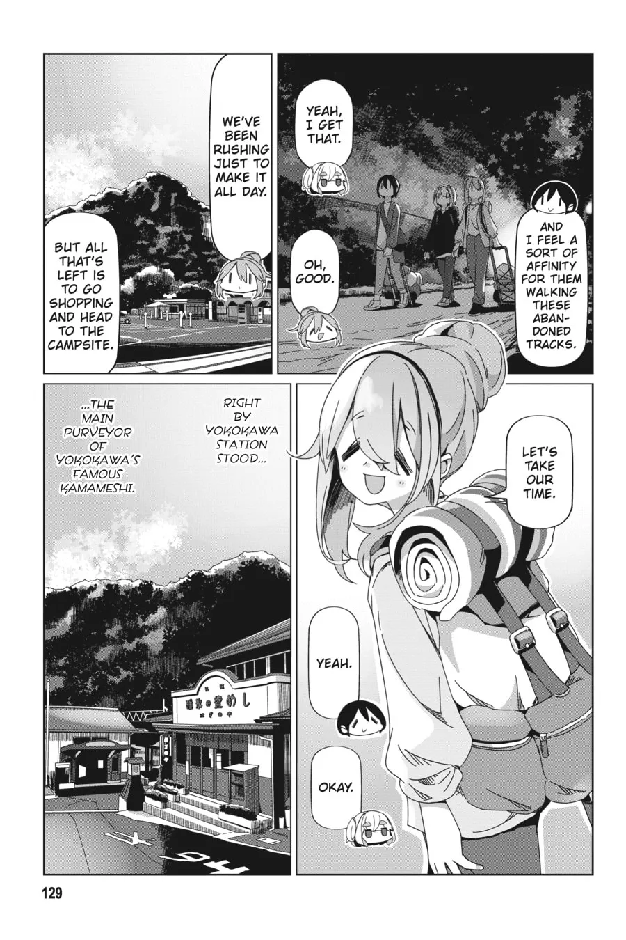 Read Laid-Back Camp chapter 92 image 22 on Lezhin