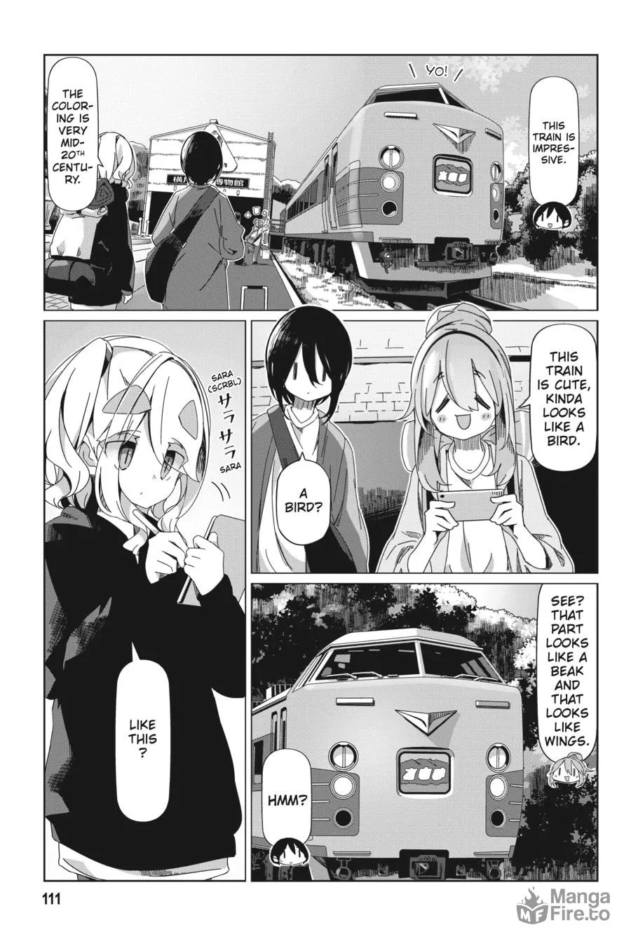 Read Laid-Back Camp chapter 92 image 4 on Lezhin