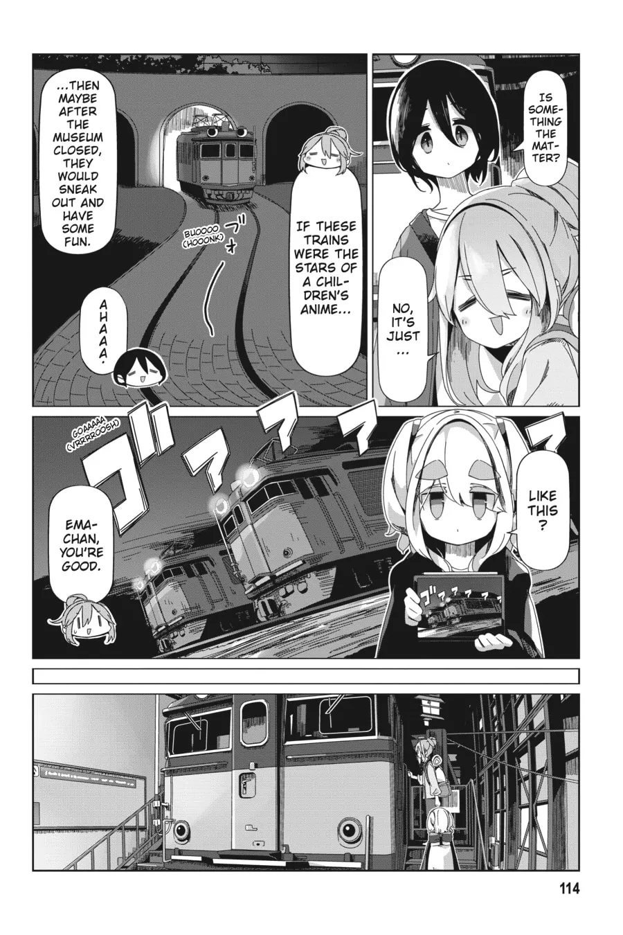 Read Laid-Back Camp chapter 92 image 7 on Lezhin