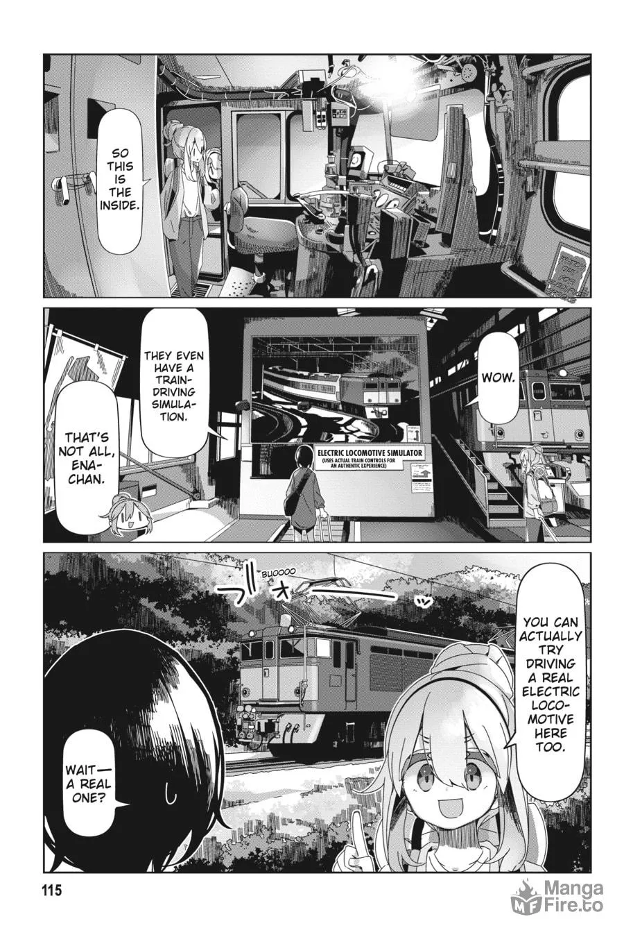 Read Laid-Back Camp chapter 92 image 8 on Lezhin