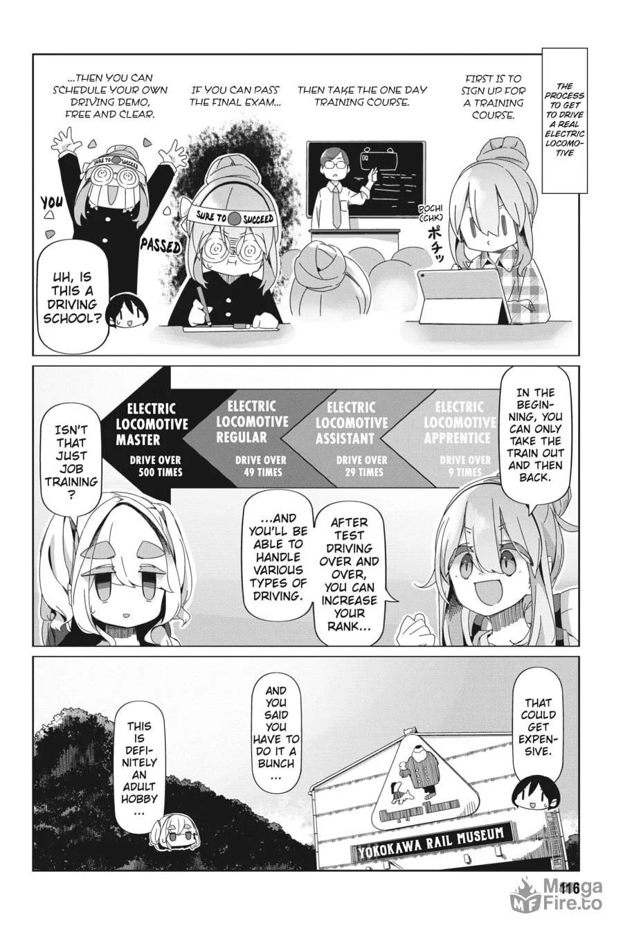 Read Laid-Back Camp chapter 92 image 9 on Lezhin