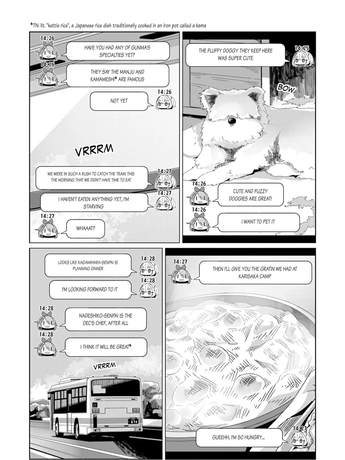Read Laid-Back Camp chapter 93 image 14 on Lezhin