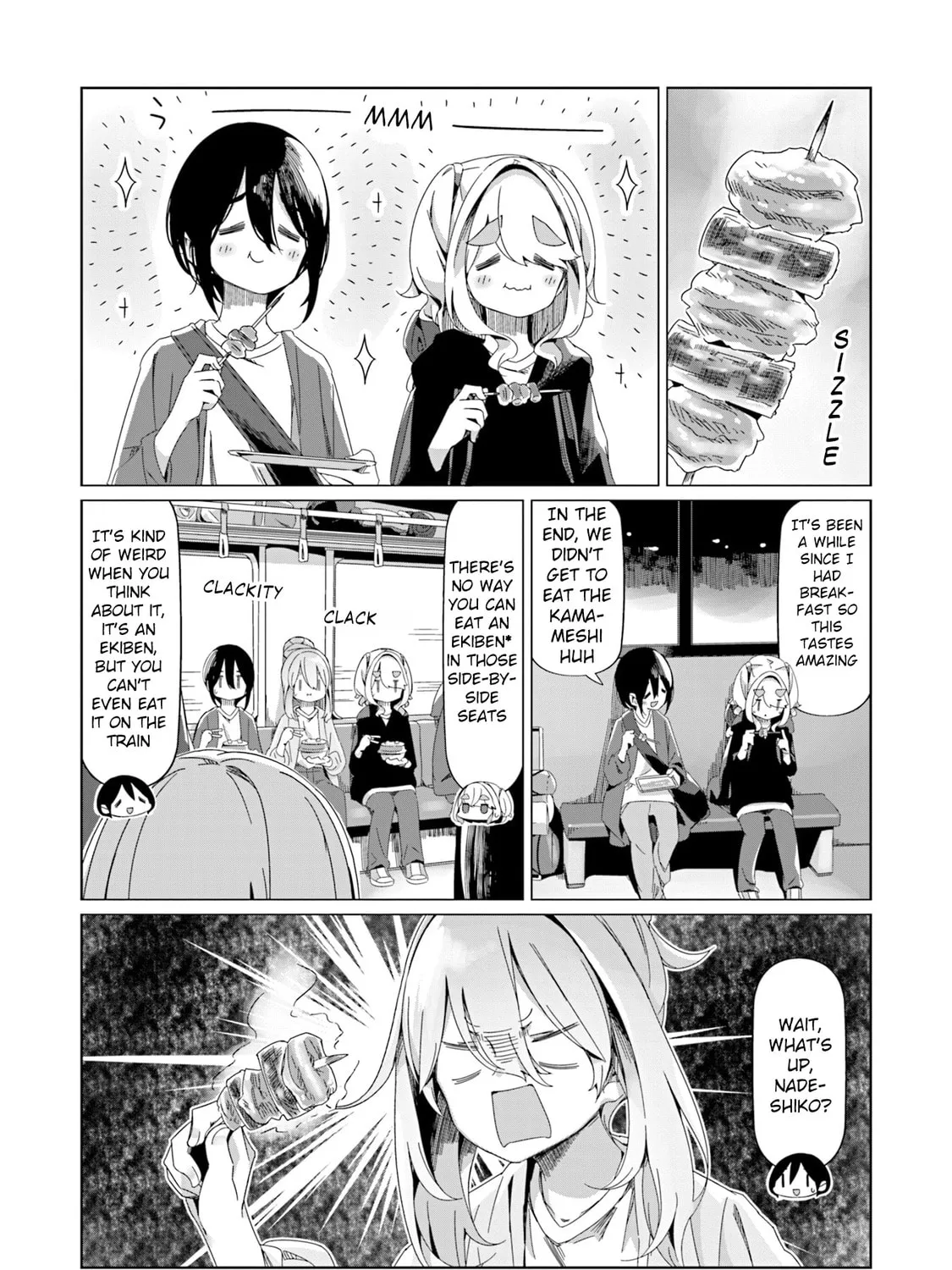 Read Laid-Back Camp chapter 93 image 30 on Lezhin