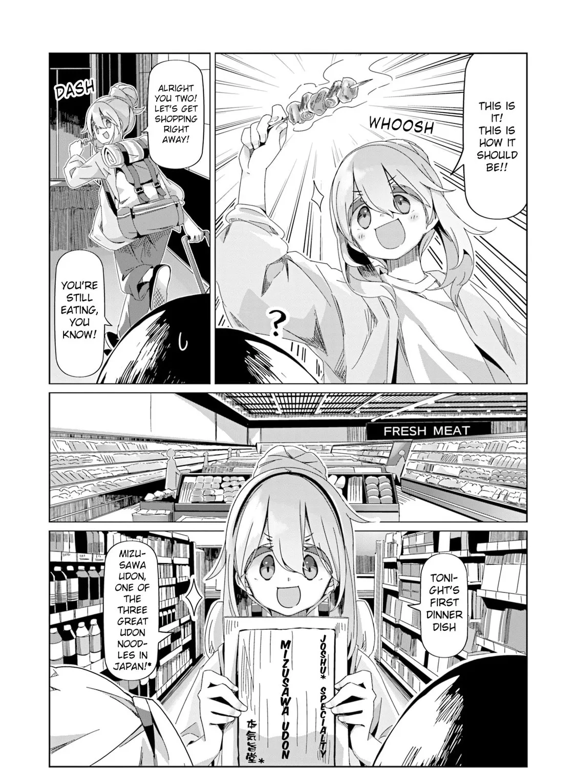Read Laid-Back Camp chapter 93 image 32 on Lezhin