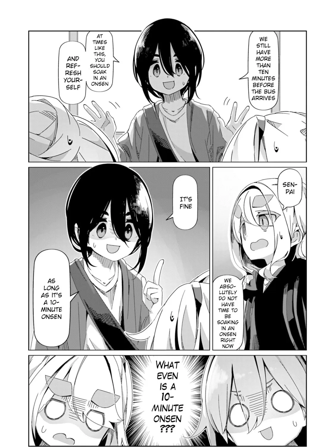 Read Laid-Back Camp chapter 93 image 54 on Lezhin