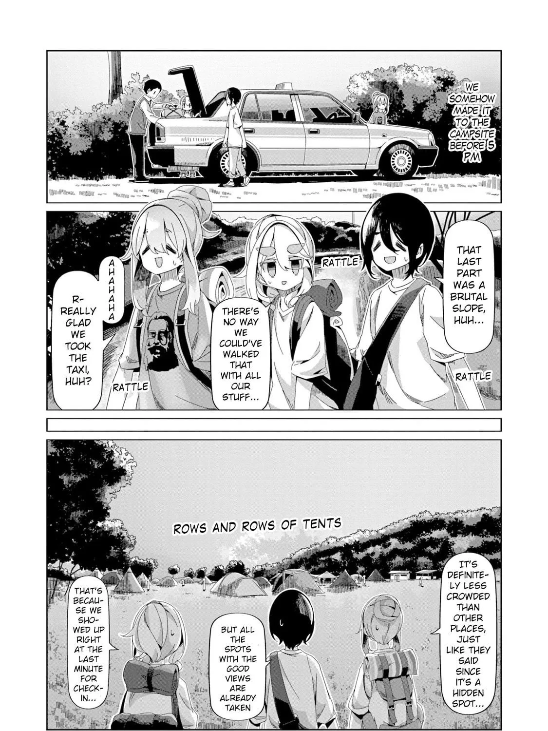 Read Laid-Back Camp chapter 94 image 10 on Lezhin