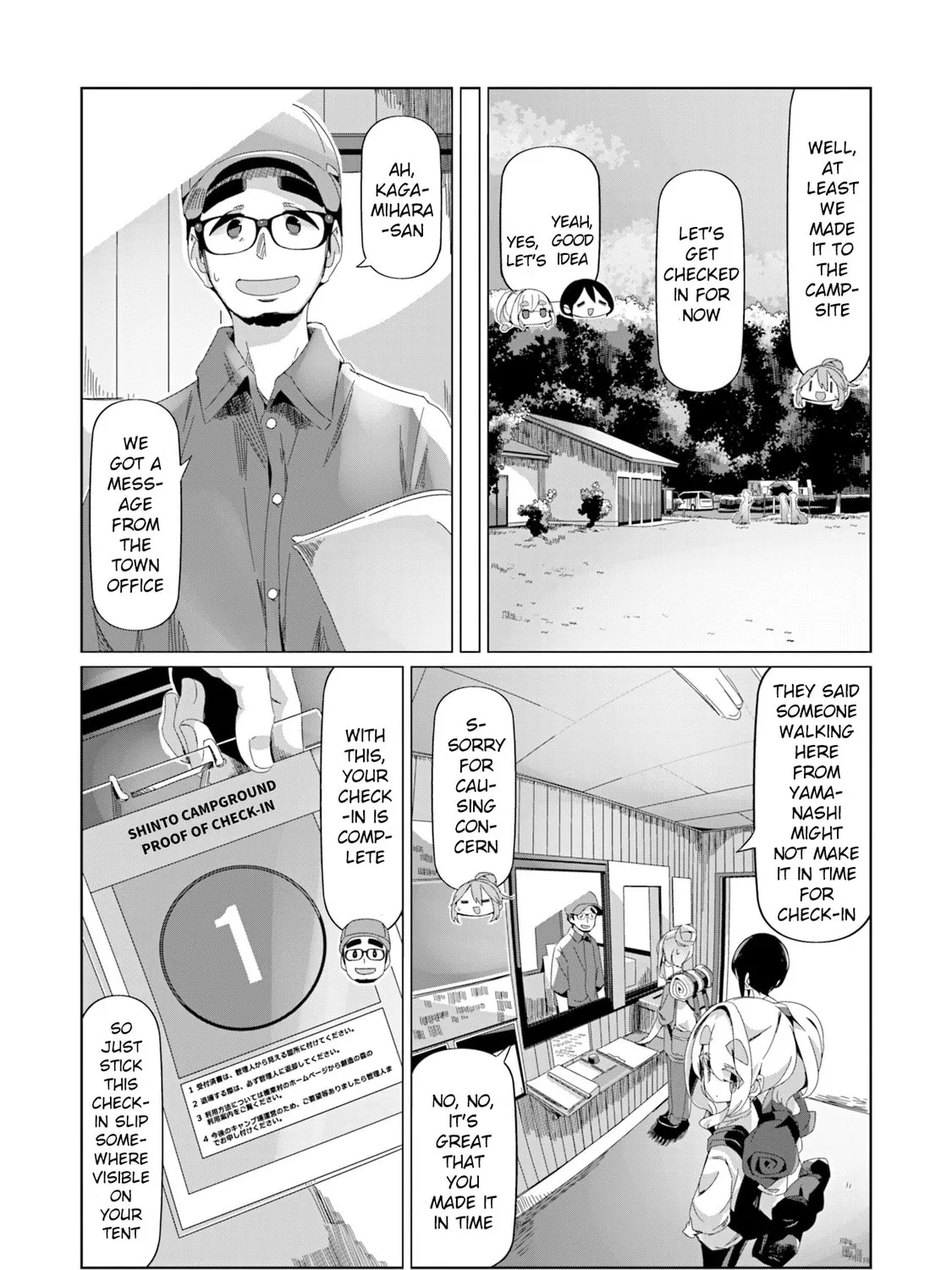 Read Laid-Back Camp chapter 94 image 12 on Lezhin