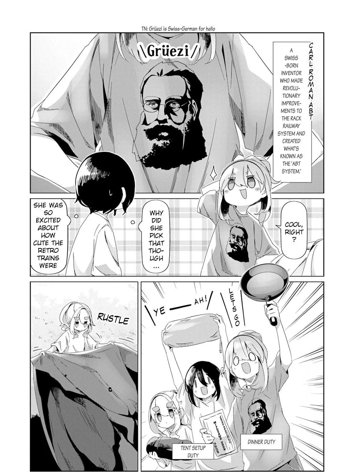 Read Laid-Back Camp chapter 94 image 18 on Lezhin