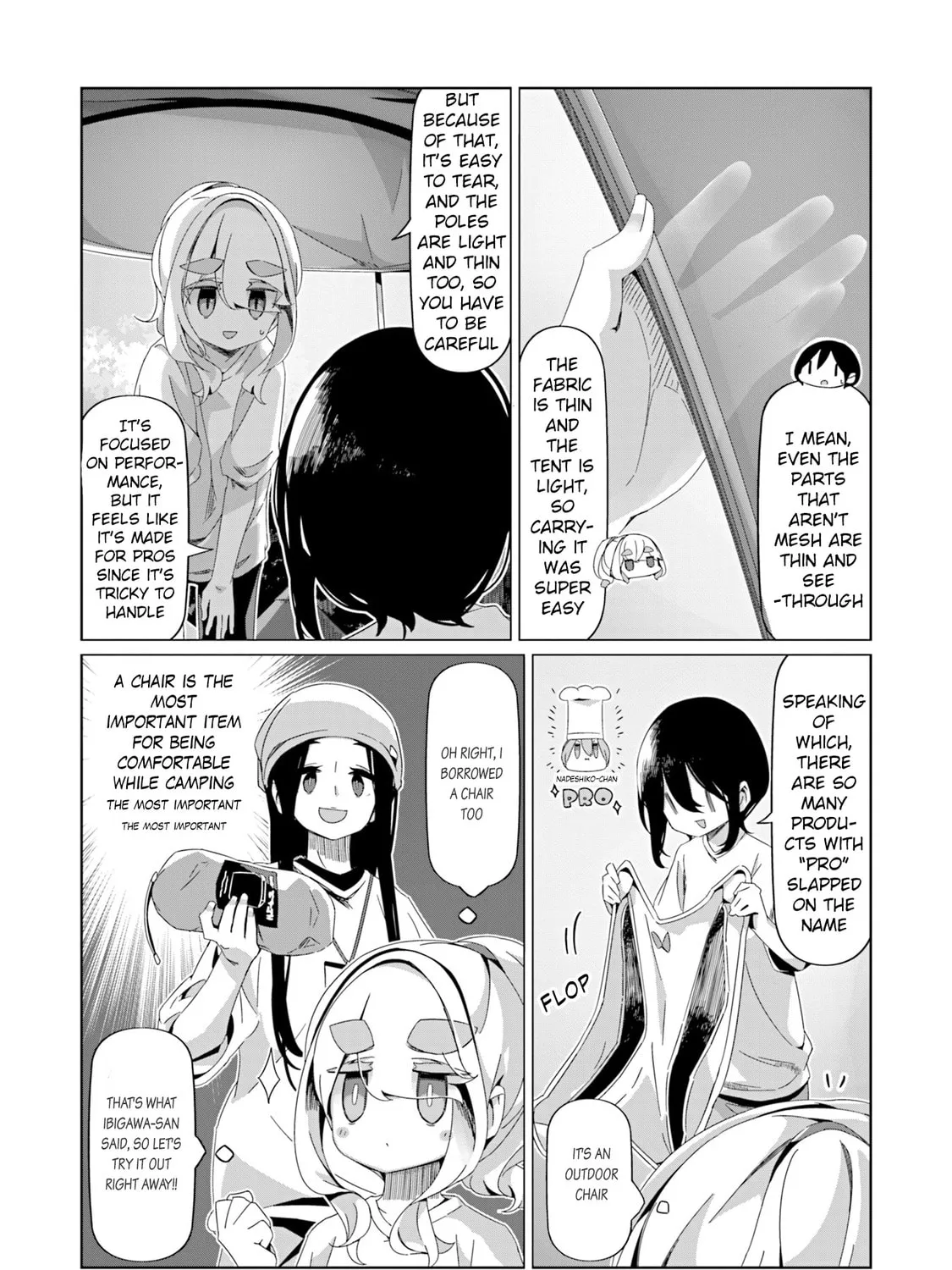 Read Laid-Back Camp chapter 94 image 24 on Lezhin