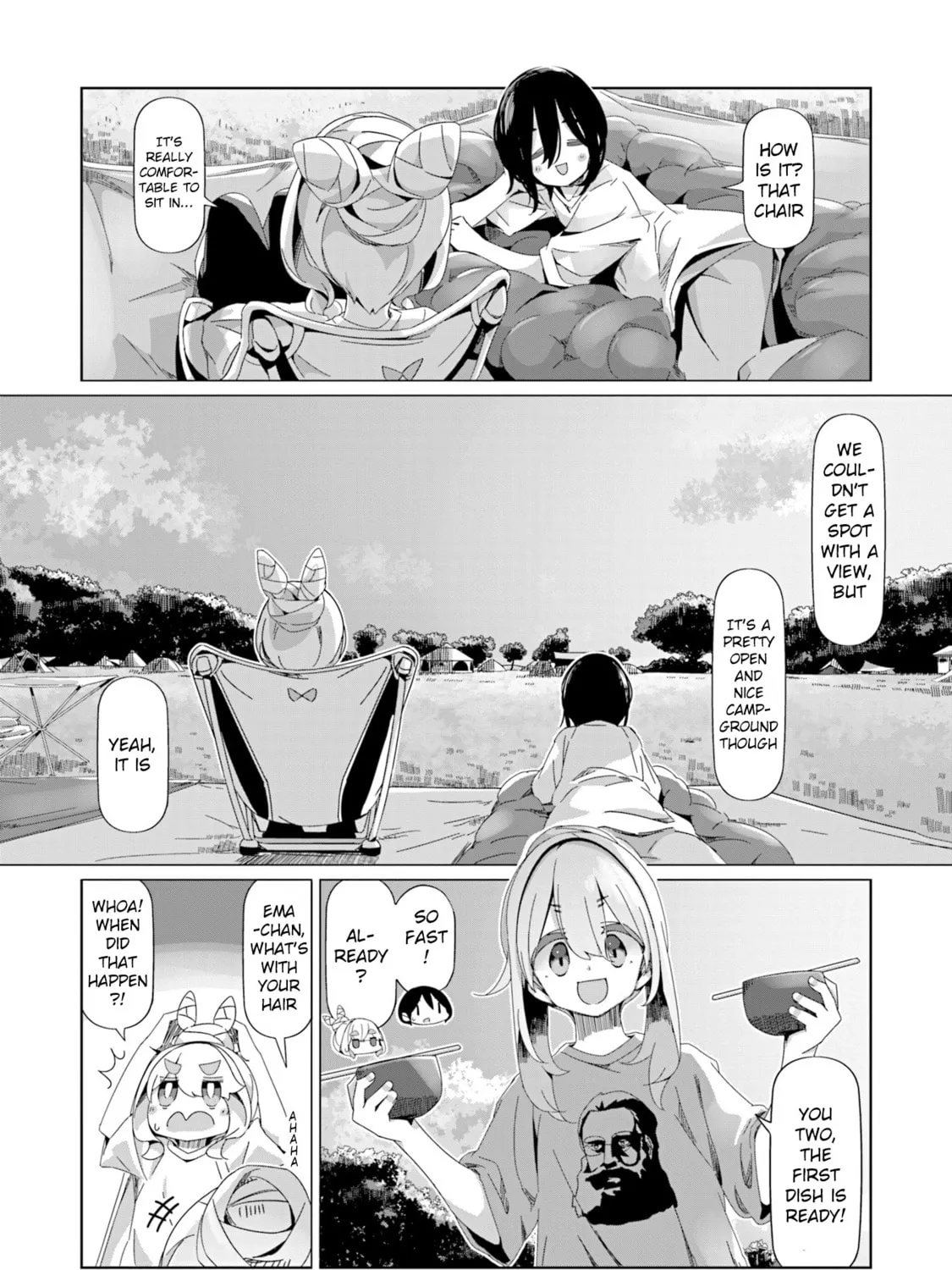 Read Laid-Back Camp chapter 94 image 30 on Lezhin
