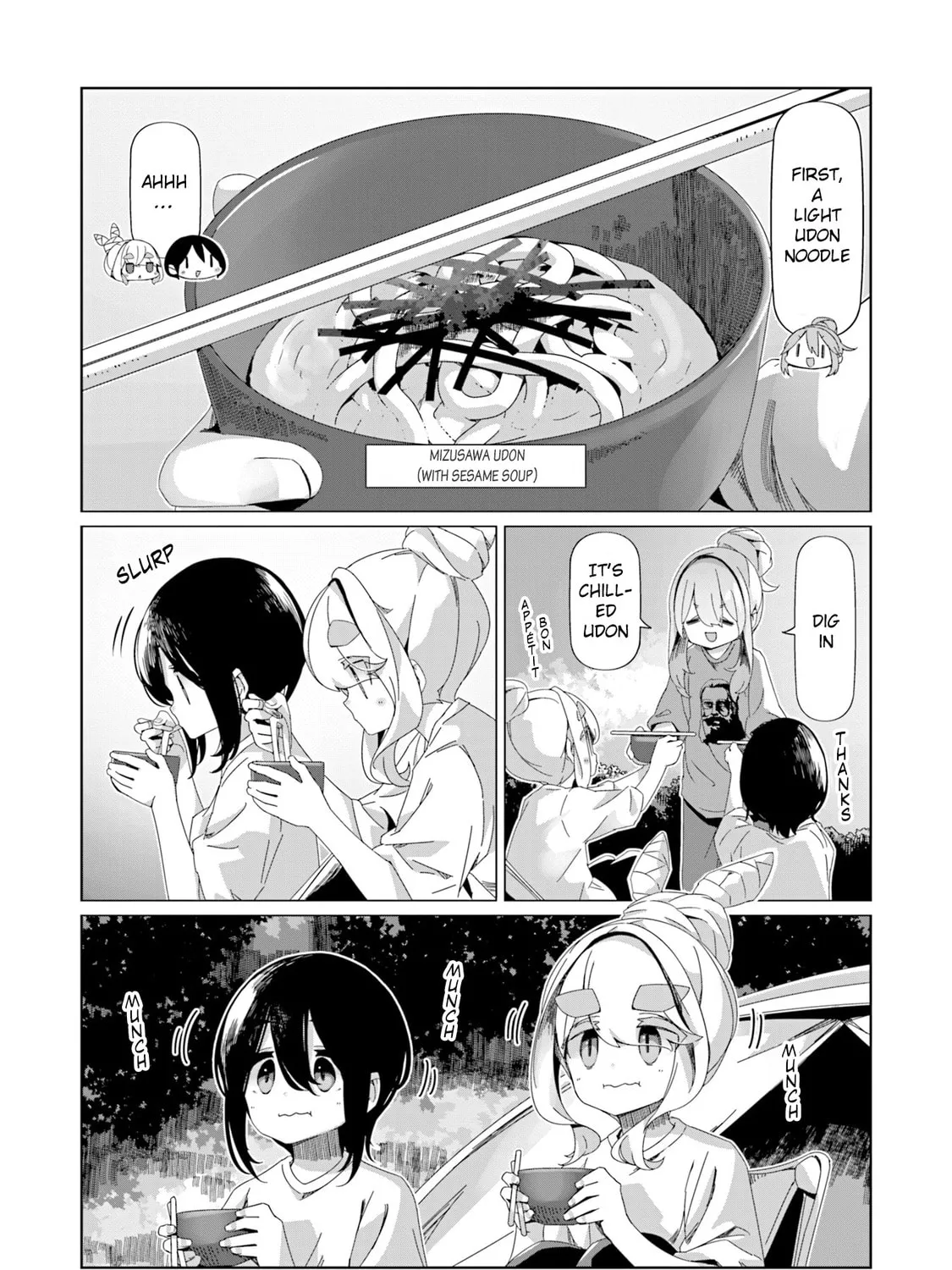 Read Laid-Back Camp chapter 94 image 32 on Lezhin
