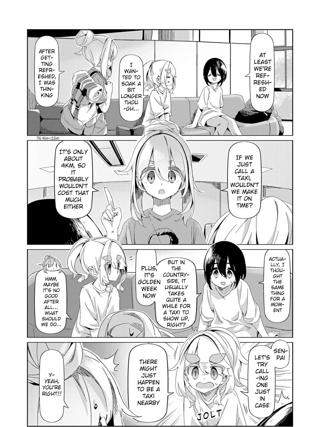 Read Laid-Back Camp chapter 94 image 4 on Lezhin